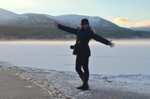 Loch Morlich: Natalie    